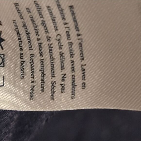 Faherty Polo Shirt Men's Size L Short Sleeve Luxe Blue Heather Performance Light - Picture 11 of 11